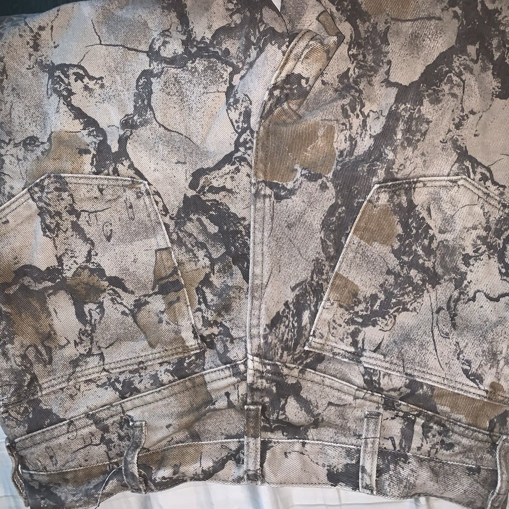 VF‎ Jeanswear  Men's Jeans 34x32 Camouflage Straight 5pocket Cotton EUC - Picture 5 of 7